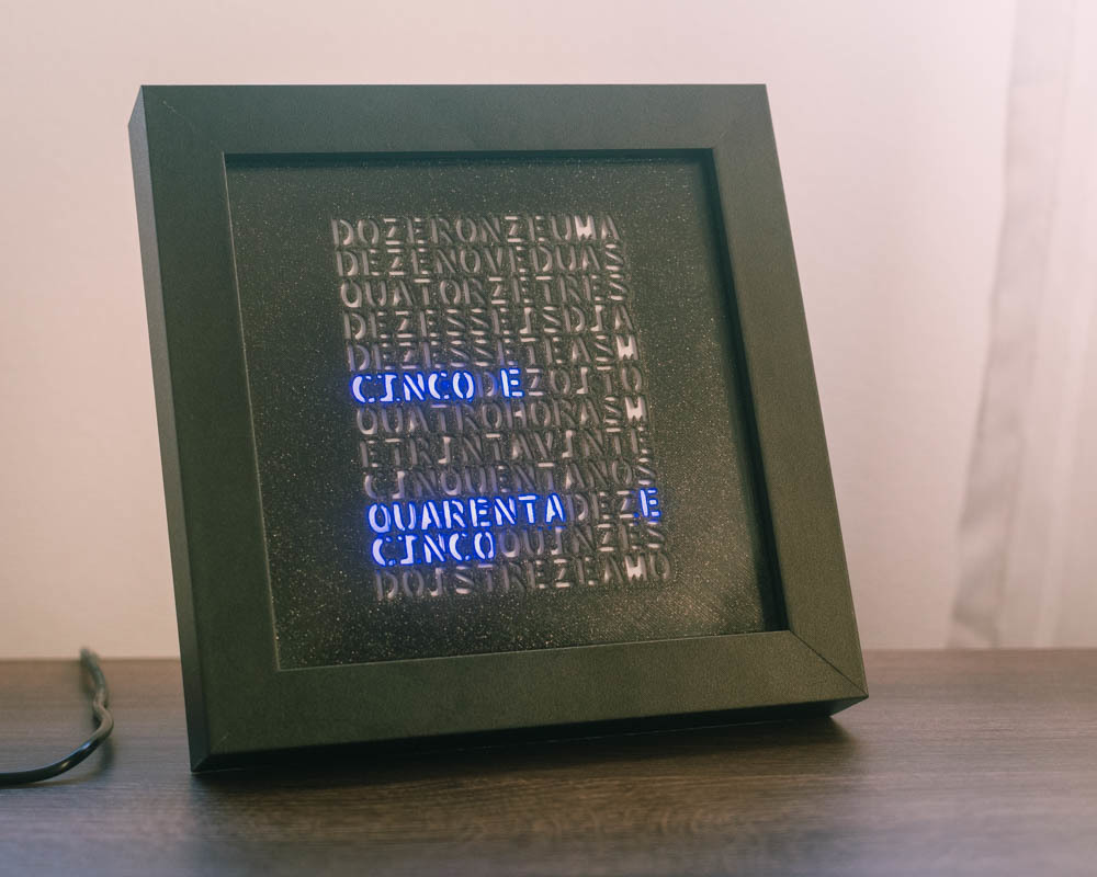 Maker: Love Word Clock